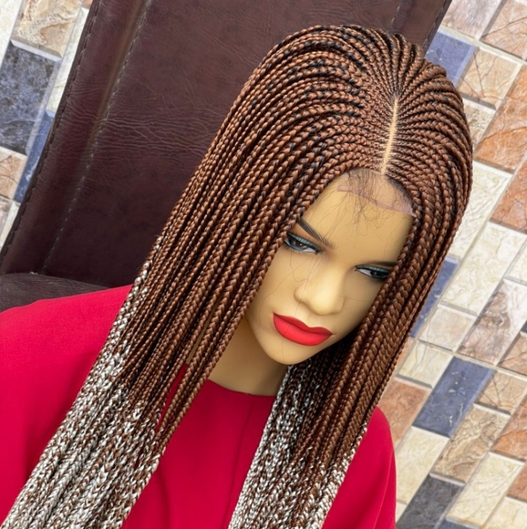 AFRICAN BRAIDED WIGS ON CLOSURE - Picture 9 of 16